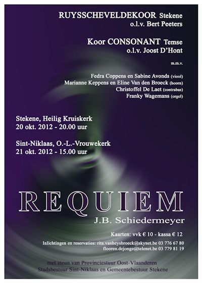 Requiem Schiedermeyer 2012